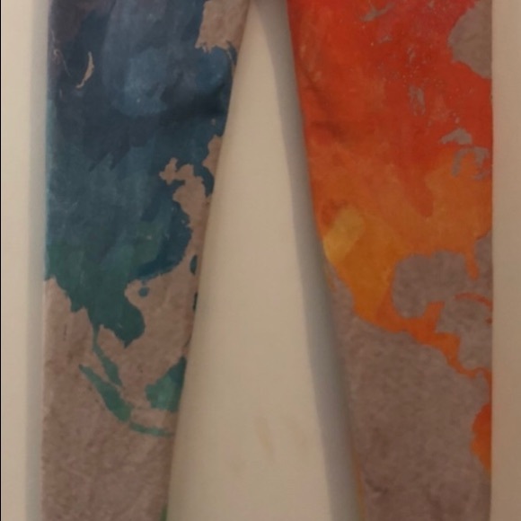 Society six paint splotch leggings XS - Picture 1 of 4